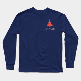 Dassault Rafale Fighter (small logo) Long Sleeve T-Shirt